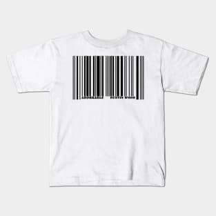 Adorkable Barcode Kids T-Shirt